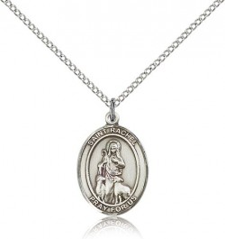 St. Rachel Medal, Sterling Silver, Medium [BL3148]