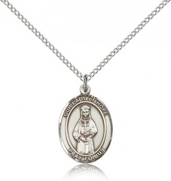 Our Lady of Hope Medal, Sterling Silver, Medium [BL0325]