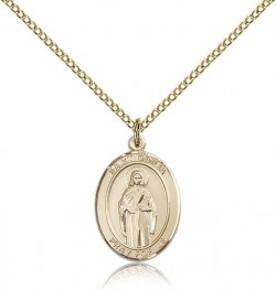 St. Odilia Medal, Gold Filled, Medium [BL2980]