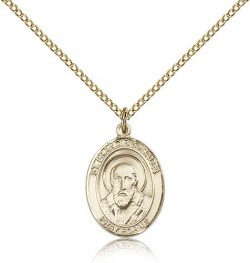 St. Francis De Sales Medal, Gold Filled, Medium [BL1820]