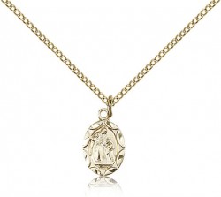 St. Ann Medal, Gold Filled [BL4388]