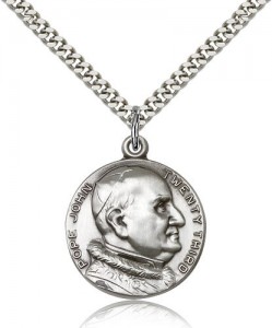 St. Pope John Xxii Medal, Sterling Silver [BL5117]